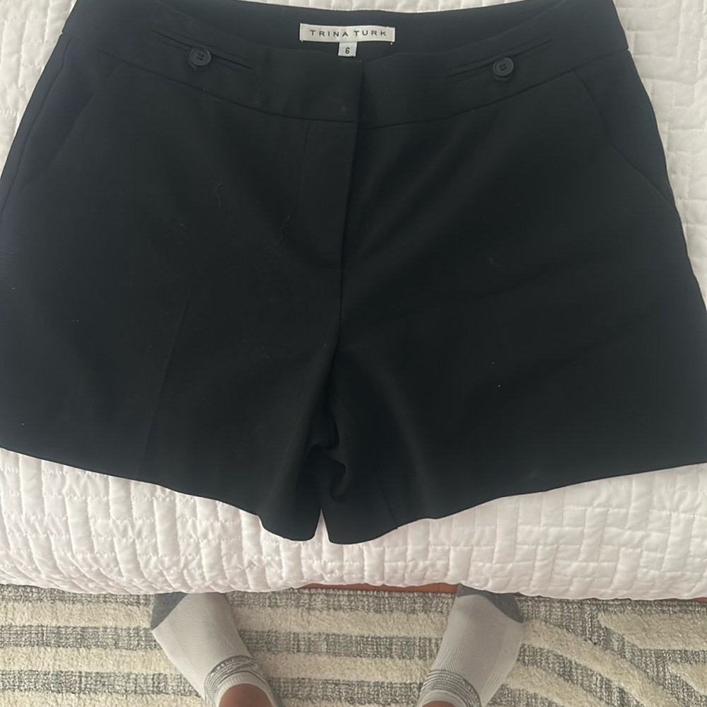 Trina Turk Black Shorts